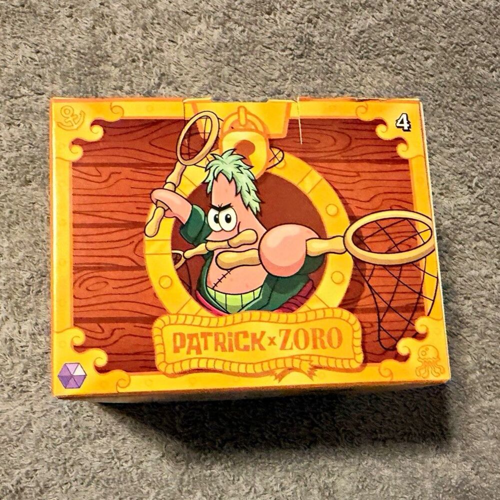 McDonald's SpongeBob SquarePants x One Piece Patrick Zoro Toy #4 2024